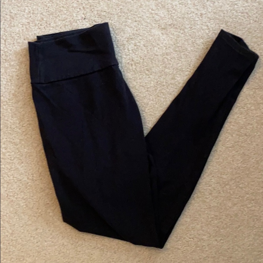 Abercrombie Black High-Waisted Leggings - Picture 1 of 2
